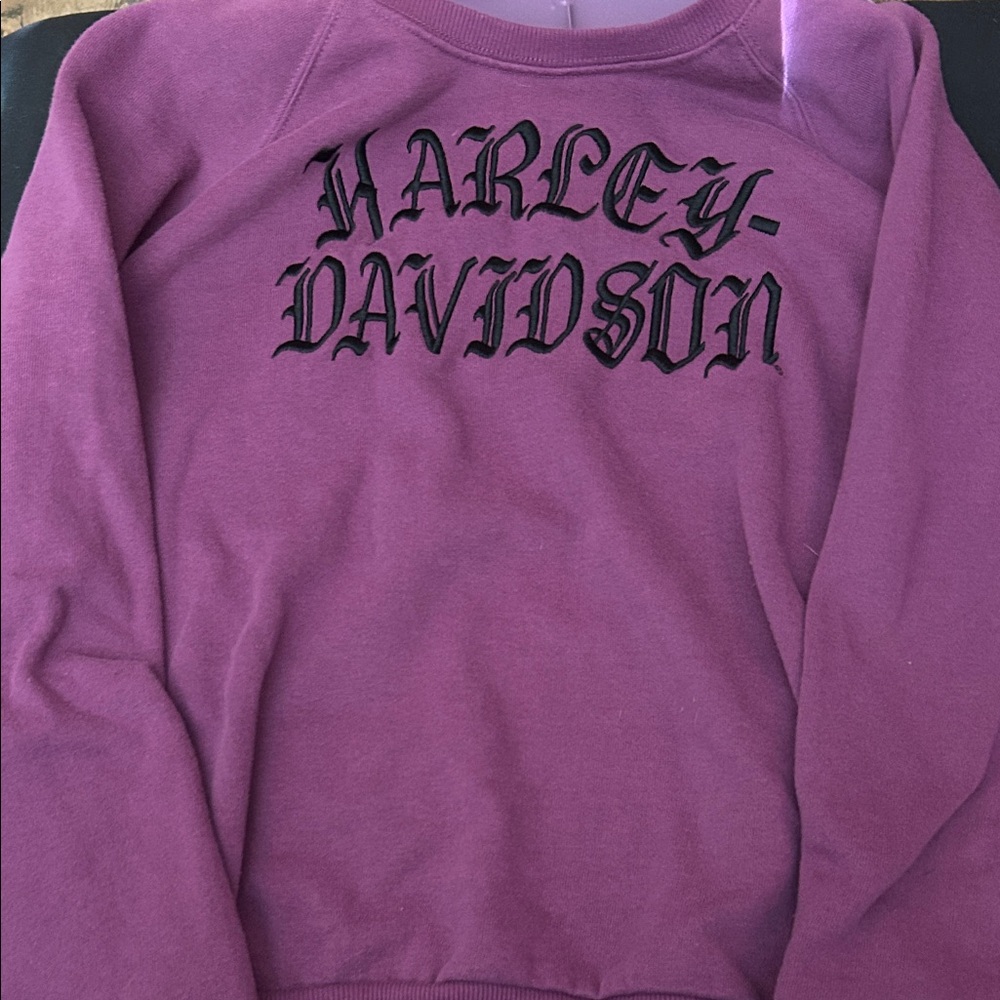 Harley-Davidson Men's Plum Crewneck Sweater